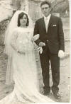 Foto de la boda de Miguel Prez y Josefa Snchez "La Guapa". 28/12/1968